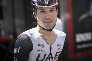 Marc Hirschi a fêté son premier succès de la saison en Ardèche. KEYSTONE/GIAN EHRENZELLER